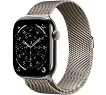 Apple Watch Series 11 GPS + Cellular 46mm Natural Titanium Case with Natural Milanese Loop | MFCY4MP/A | 195950629729