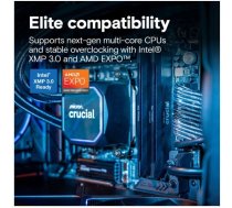 Crucial Pro Overclocking 16GB [1x16GB 6400MHz DDR5 CL32 UDIMM] | CP16G64C32U5B | 0649528947444