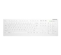 Cherry AK-C8112 Medical Wireless Keyboard USB White (Sealed IP68) | AK-C8112-FUS-W/DE | 7061117288593