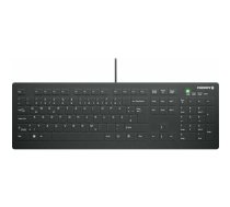 Cherry AK-C8112 Medical Wired Keyboard USB Black (Sealed IP68) | AK-C8112-US-B/DE | 7061111384628