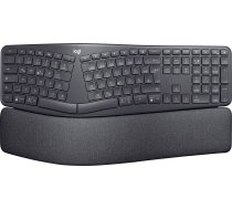 Logitech Ergo K860 Tastatur Schwarz, kabellos, Bluetooth, ergonomisch, Unterstützt Logi Options+ | 920-009167 | 5099206085855 | 4N01-01R
