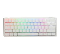 Klawiatura Ducky Ducky One 3 Classic Pure White Mini Gaming Tastatur, RGB LED - MX-Clear | DKON2161ST-WDEPDPWWWSC1 | 4711281568955