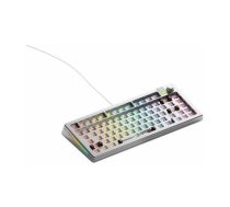 Glorious GMMK 3 Pro 75 % Custom Gaming-Tastatur - Barebone, ANSI-Layout, silber | GLO-KB-GMMK3-PRO-75-BB-W-SIL-US | 0840408300469