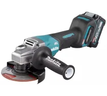 Makita Makita cordless angle grinder GA016GM201 XGT, 40V (blue/black, 2x Li-Ion XGT battery 4.0Ah, MAKPAC size 4) | GA016GM201 | 0088381898737