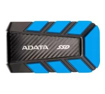 1TB ADATA External SSD SD820 (Black/blau, USB-C 3.2 Gen 2 (10 Gbit/s)) | SD820-1000G-CBU | 4711658152671