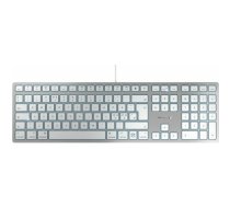 Klawiatura Cherry CHERRY KC 6000C FOR MAC klawiatura USB QWERTY Skandynawia Silver | JK-1620PN-1 | 4025112099663