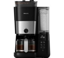 Philips HD7888/01 All-in-1 Brew Kaffeemaschine mit Mahlwerk Schwarz Metall | HD7888/01 | 8720389024740 | K306-11G