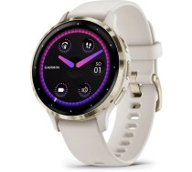 Garmin Venu 3S 3.05 cm (1.2") AMOLED 41 mm Digital 390 x 390 pixels Touchscreen Gold, Ivory Wi-Fi GPS (satellite) | 010-02785-04 | 753759314811