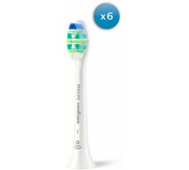 Końcówka Sonicare I InterCare końcówka szczoteczki do zębów (6 gab) biały | HX9006/87 | 8720689052665
