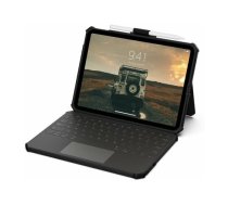 4kom.pl UAG USB-C Keyboard - obudowa ochronna z klawiaturą do iPad 10.9" 10 gen. / 11" (A16) z uchwytem do Apple Pencil (black/gray) | 1K4009B14040 | 840283923890