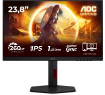 AOC 23.8 inches 24G4ZR Fast IPS 240Hz HDMIx2 DP Pivot | 24G4ZR | 4038986183239 | UPAOC024XS00092
