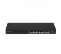 EdiMax edimax technology zarządzalny Edimax IGS-5218PLC Web Smart 16x1GbE PoE+ 2xSFP Combo Uplink | IGS-5218PLC | 4717964704962