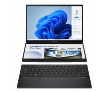 ASUS Zenbook Duo UX8406CA-QL121W Ultra 7 255H 2x14.0" OLED FHD Touch 60Hz 400 nits 32GB LPDDR5X 1TB SSD Glossy Intel Arc Graphics WLAN+BT 1080p camera 75Wh Win11 Inkwell Grey | 90NB14X1-M00JJ0 | 4711636433594 | LT-STD-I14-ASU-612