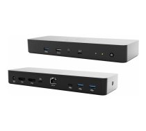 i-tec Docking station Thunderbolt 4 Intelligent Dual Display Power Delivery 90W 2x DP Video TB AUDIO LAN USB-A 10Gbps USB-C 10 Gbps Kensington lock | TB4INTGDUAL4KDOCPD | 8595611707575 | NB-DOK-ITE-173