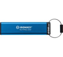 Kingston IronKey Keypad 200 256GB USB 3.0 AES Encrypted | IKKP200/256GB | 740617338904