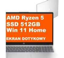 HP 15-FC0146DDX Ryzen 5 7520U 15.6" WUXGA Touch IPS 8GB 512GB SSD Bluetooth Windows 11 Natural Silver (REPACK) 2-year warranty New Repack/Repacked | C0CL9UA | 199251872990 | MOBHP-NOT4496