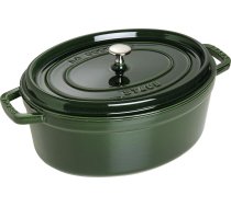 Staub La Cocotte 33cm oval. Basilikum-grn. Gusseisen | 6166-uniw | 3272341033857