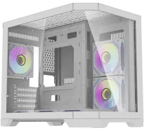 Darflash FT418 computer case + 6 aRGB fans (white) | 47262-0 | 6926170048342