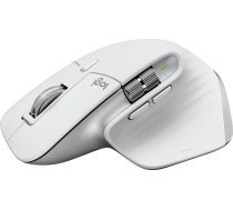 Logitech MX Master 3S Pale Grey Performance Mouse, Logi Bolt Adapter, Bluetooth, USB-C, Powered by Logi Options+ | 910-006558 | 5715063064931