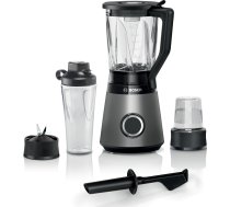 Bosch Serie 4 MMB6177S blender 1.5 L op blender 1200 W Black, Silver | MMB6177S | 4242005319275