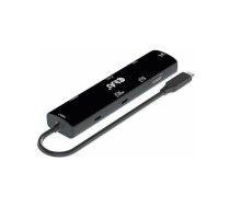 Club 3D Club3D hub USB-C (USB4), 6-in-1 Hub s HDMI 8K60Hz/4K120Hz, 2xUSB-A, RJ45 a 2xUSB-C, 1xData, 1xPD - nabíjení 100W | CSV-1599 | 8719214472566