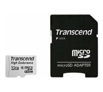 Card 32GB Transcend Hochbelastbar microHC/SD-Adapter inbegriffen | TS32GUSDHC10V | 0760557834977
