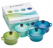 Lumarko Le Creuset Stoneware Set of 4 petite Casseroles 10x5cm ocean | 79212105139100 | 843251134052