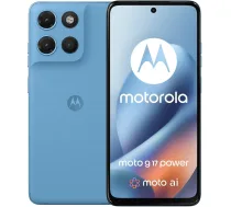 Motorola moto g17 power 17.1 cm (6.72") Hybrid Dual SIM Android 15 USB Type-C 8 GB 256 GB 6000 mAh Blue | PBBM0001PL | 840493614502 | TKOMOTSZA0601