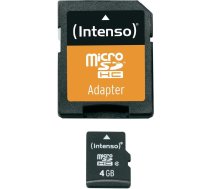Karta Intenso MicroSDHC 4 GB Class 4 (3403450) | 3403450 | 4034303009398
