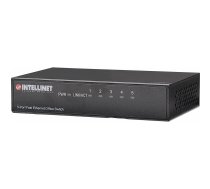 Intellinet Network Solutions Ethernet 5x 10/100Mbps RJ45 Desktop Metalowy (523301) | 523301 | 0766623523301