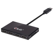 Club 3D Splitter 1x DisplayPort - 4x DisplayPort (CSV-6400) | CSV-6400 | 8719214470890