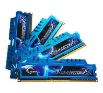 G.SKILL DDR3 32GB (4x8GB) RipjawsX X79 1600MHz CL9 XMP | F3-1600C9Q-32GXM | 4711148598699 | PAMGSKDR30012