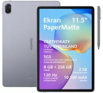 Huawei MatePad 11,5" 2025 PaperMatte 8/256GB WiFi szary + M-Pen Lite | Taoxingzhi-W09F | 6942103194467 | TB-AND-HUA-0117