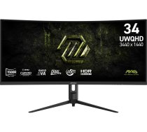 MSI MAG 342CQRF E20 - 34" UWQHD 3440 x 1440 | VA | 200 Hz | 0.5 ms | Curved | MAG 342CQRF E20 | 4711377392426