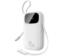 Baseus EnerFill FC31 QPow3 Power Bank 20000 mAh 45W, White | 6932172691080 | 6932172691080