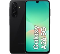 Samsung Galaxy A26 17 cm (6.7") Hybrid Dual SIM Android 15 5G USB Type-C 6 GB 128 GB 5000 mAh Black | SM-A266BZKBEUC | 8806097075011 | TKOSA1SZA2110