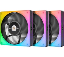 Thermaltake Fan ToughFan RGB 12cm 3pack, black | CL-F135-PL12SW-A | 4713227531054