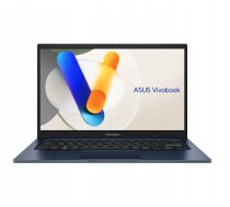 ASUS Vivobook 14 X1404VA-EB1619 Core i5-120U 14.0" FHD IPS-level display 60Hz 250 nits AG 16GB DDR5 512GB SSD Intel Graphics 720p webcam 42Wh No OS Quiet Blue | X1404VA-EB1619 | 4711636375849 | MOBASUNOTBAY4
