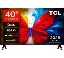 TCL 40S5L 40" QLED Full HD Smart TV, Android TV, Black | 40S5L | 5901292530372 | TVATCLLCD0210