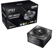 Asrock PRO-M850G 850W 80 PLUS Gold power supply unit | PRO-M850G | 4711581493049 | ZDLASROBU0027