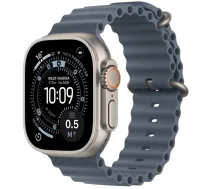Apple Watch Ultra 3 GPS + Cellular 49mm Natural Titanium / Ocean Band Blue (MEWH4QI/A) | 43586148 | 195950608816
