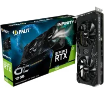 Palit Graphics card GeForce RTX 3060 INFINITY 2 OC 12GB GDDR6 192bit 3DP/HDMI | NE63060U19K9-PG190L | 4710562245790 | KGPALN306477004