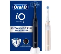 Oral-B iO Series 2 Electric Toothbrush + 2nd Handle Night Black/ Calm Pink | 62470 | 8700216612470