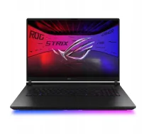 ASUS ROG Strix SCAR 18 G835LXG-U9644X Intel Core Ultra 9 290HX Plus 45.7 cm (18") 4K Ultra HD 64 GB DDR5-SDRAM 4 TB SSD NVIDIA GeForce RTX 5090 Wi-Fi 7 (802.11be) Windows 11 Pro Black | G835LXG-U9644X | 4711636606790