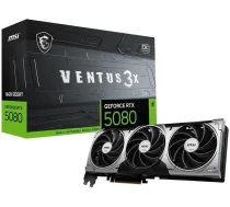 MSI GeForce RTX 5080 16G VENTUS 3X OC BLACK | MSI | 912-V531-680 | 4711377423779