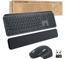 Logitech Wireless Keyboard+Mouse MX Keys Combo for Business | 920-010926 | 5099206104419