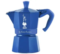 Moka pot for 3 cups Moka Express 5464 BIALETTI blue | 2501020371 | 8006363103633 | DO-KA-BTI-0111