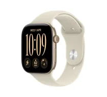 Apple Watch Series 12 GPS 42mm Light Gold Aluminium Case with Sand Sport Band - S/M MJED4 EU | 47124708 | 195951225791