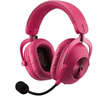 Logitech G Pro X3 Lightspeed Wireless Gaming Headset - Up to 70 h | Pink | 981-001756 | 5099206138025
