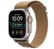Apple Watch Ultra 4 GPS + Cellular LTE 49mm Natural Titanium Case with Alpine Loop - Medium | MJAF4QF/A | 0195951215341